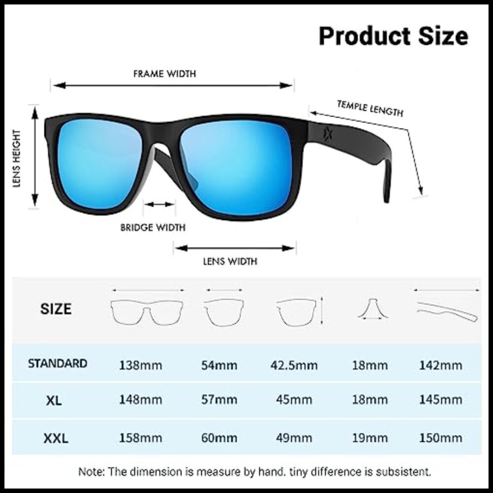 Polarized Rectangular Sunglasses with UV Protecti… - image 7